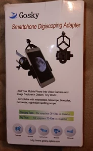 Gosky Smartphone Adapter für Teleskop Metall Digiscoping Smartphone Adapter - Bild 1 von 8