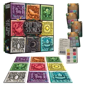 Gamewright Shifting Stones - A Game of Tiles & Tactics, 2-5 Players Ages 8+ - Picture 1 of 3