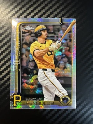 2025 Topps Chrome - Bryan Reynolds #9 Prism Refractor - Image 1 of 2