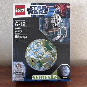 LEGO Star Wars 9679 AT ST & Endor Planet Series 2  w/AT-ST Pilot New Sealed