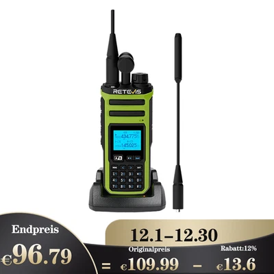 Retevis A3 Amateurfunkgerät Vollband Dual Quadband Radio Langstrecken Amateurfuk - Bild 1 von 4