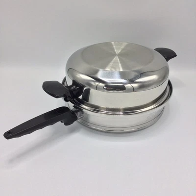 Lifetime Cookware Frying Skillet Pan With Dome Lid 11" - Image 1 of 4