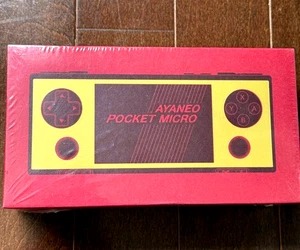 AYANEO Pocket MICRO 8GB 256GB 3.5 pulgadas Pantalla Retro Rojo Dorado Limitado Japón NUEVO - Imagen 1 de 17