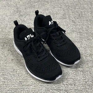 APL Techloom Pro Shoes Women's Size 7 Running Black Sneakers Athletic - Picture 1 of 9