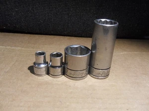 Lot Of Four (4) Blue-Point By Snap-on Sockets - Bild 1 von 16