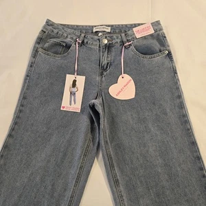 Neu mit Etikett Ashley Mason Premium Junior Jeans herzförmige Gesäßtaschen Größe 9 - Bild 1 von 13
