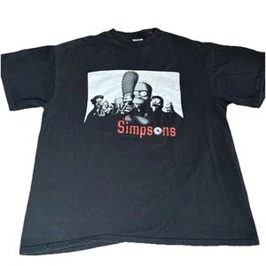 Vintage The Simpsons Sopranos Parody Mob Italian Cartoon T-Shirt Men’s Large - Bild 1 von 7