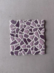 PREIS PRO QM FLIESEN 20x20 MOSAIKEFFEKT - MAINZU BESCHICHTUNG - VIOLETT - Bild 1 von 2