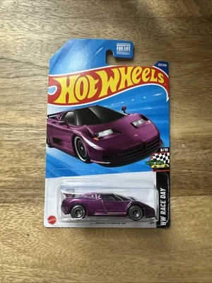 Hot Wheels ’94 Bugatti EB110 SS Purple HW Race Day 2025 #221/250 (9/10) - Image 1 of 4