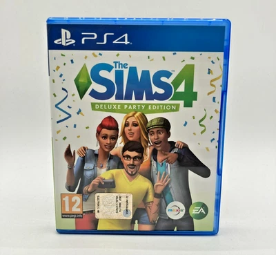 The Sims 4 Deluxe Party Edition PS4 Sony Playstation 4 PAL ITA gioco COMPLETO - Bild 1 von 4