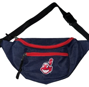 Cleveland Indians Chief Wahoo Pro Works Fanny Pack MLB Baseball Waist Bag - Picture 1 of 4