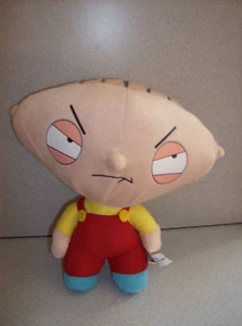 Muñeca de peluche Stewie Family Guy 2006 con licencia de 20th Century Fox de Nanco 10" - Imagen 1 de 4