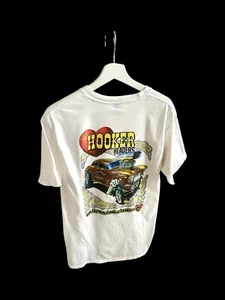 Hooker Headers weißes T-Shirt Vintage Cars Herren Gr. Medium Racing - Bild 1 von 11