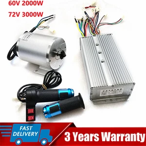 2000/3000W Electric Scooter E-Bike Motor Conversion Kit Speed Controller 60V 72V - Picture 1 of 29