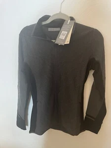 Chaqueta Icebreaker Mujer Descender Merino Realfleece LS Cremallera Med, Jet Hthr/Bl - Imagen 1 de 4