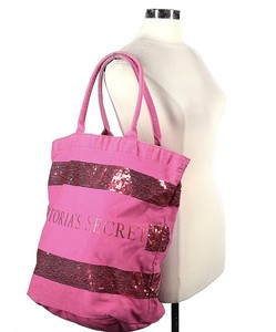 pink canvas tote bolsas