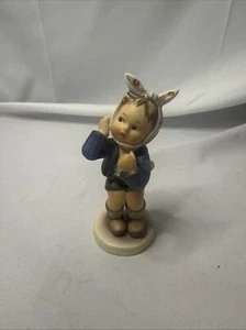 1950-1955 Hummel Figurine 5.5 Inch #217 Boy with Toothache Full Bee TMK-5 - Picture 1 of 11