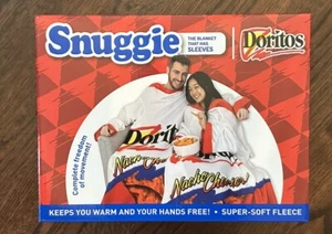 Snuggie DORITOS NACHO CHEESE Wearable Soft Fleece Blanket w/ Sleeves NEW 2024 - Picture 1 of 2