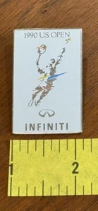 Infinity 1990 US Open Tennis Vintage Lapel Pin - Picture 1 of 2