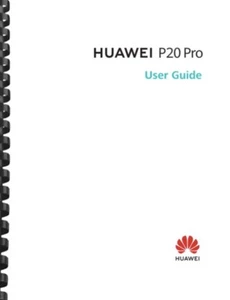 Huawei P20 Pro Cell Phone USER GUIDE OWNER'S MANUAL - Photo 1 sur 5