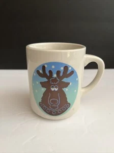 Dennys Diner Rudolph Rentier Wärmeaktiviert Farbwechsel Weihnachten Kaffeebecher - Bild 1 von 5