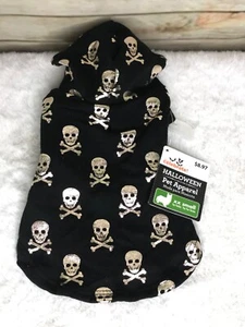 Dog Halloween Skull Hoodie Costume (6) - Picture 1 of 4