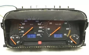 VW Golf 3 4 Cabrio Tacho Kombiinstrument VDO original blau ohne MFA 1E0919860 - Bild 1 von 5