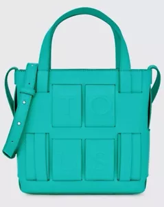 TOUS Damas Collection Medium Turquoise Shoulder Crossbody Handbag Bag Dust Cover - Picture 1 of 24
