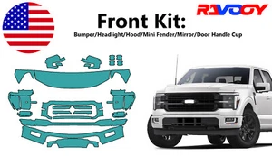 For Ford F-150 Platinum King Ranch 2024-2025 Front Paint Protection Film PPF - Picture 1 of 7