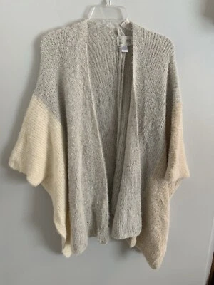 Suéter Anthropologie Saturday Sunday Talla Única Envoltura Difusa Bloques de Color Foto 1 de 4