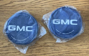 Cubiertas de luz suave vintage GMC KC Hilites de 5" azul nuevo de lote antiguo - Imagen 1 de 2