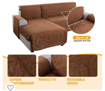Brown Sectional Cover - Image 1 of 3