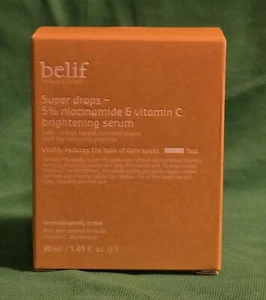 US SELLER Belif Super Drops 5% Niacinamide & Vitamin C Brightening Serum *NEW* - Picture 1 of 6