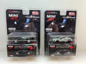 1/64 MINI GT MIJO EXCLUSIVES C8 CHEVROLET CORVETTE Stringray Reg and Chase - Picture 1 of 1