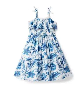 Janie and Jack The Veranda Midi Sundress, Girls Size 4 - Picture 1 of 7