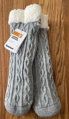 TIMBERLAND WOMEN'S HOME SOCKS Anti-Slip Gripper Size US 6.5-9.5 NWT - Image 1 of 4