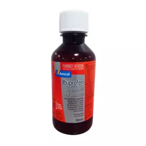 Amcal Ibuprofen Suspension for Children Pain & Fever Relief 200mL - Picture 1 of 1