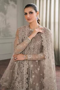 Abito barocco pakistano designer Salwar Kameez per Eid e abbigliamento da festa - Foto 1 di 5