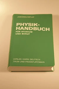 Physik Handbuch für Studium und Beruf - Bild 1 von 1
