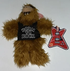 ALF Burger King Vintage 1988 Puppet Born to Rock Guitar Tag 12” Plush NEW - Picture 1 of 2