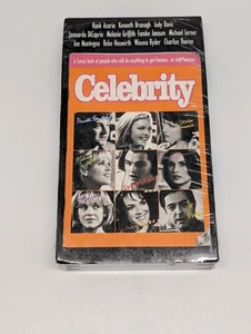 SEALED - Celebrity (1998) VHS Woody Allen Leonardo DiCaprio Winona Ryder & more - Picture 1 of 7
