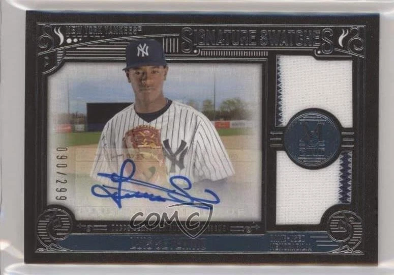 2016 Topps Museum Collection /299 Luis Severino #SSD-LS Rookie Auto RC - Image 1 of 2