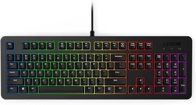 Lenovo Legion KM310 RGB Gaming Keyboard - Black *FACTORY SEALED* - Image 1 of 4