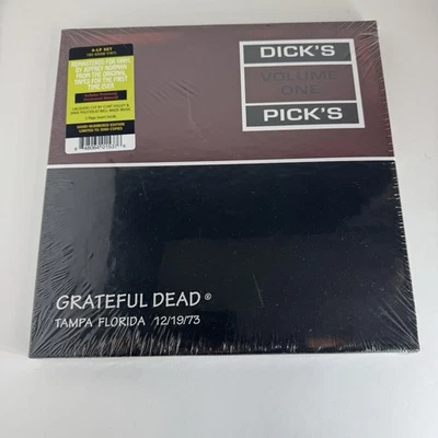 Grateful Dead Dick's Picks Vol 1 4xLP Vinyl Set Tampa Florida 1973 New Sealed - Image 1 of 4