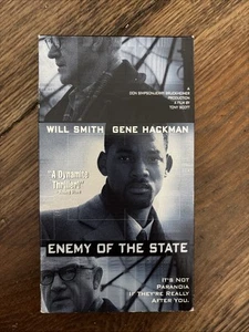 Enemy of the State (VHS, 1999) Will Smith, Gene Hackman – Spy Thriller Action - Picture 1 of 5
