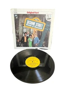 Sesame Street Vinyl Lp Records VTG Rubber Duckie Children Songs Music Columbia - Imagen 1 de 20