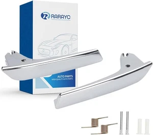 Par de manijas de puerta interiores del lado del conductor y del pasajero para Chevy 2007-2014 - Imagen 1 de 2