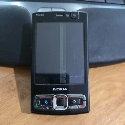 Nokia N95 - 8GB - Black (Unlocked) Smartphone - Image 1 of 4