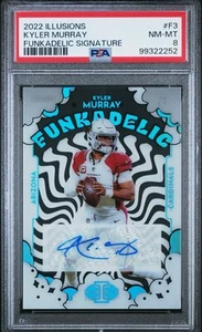 2022 Panini Illusions - Funkadelic Signatures #F-3 Kyler Murray /15 Rare PSA 8 - Picture 1 of 4