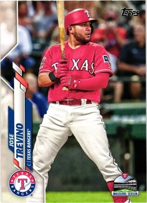 2020 Topps #403 Jose Trevino - Image 1 of 2